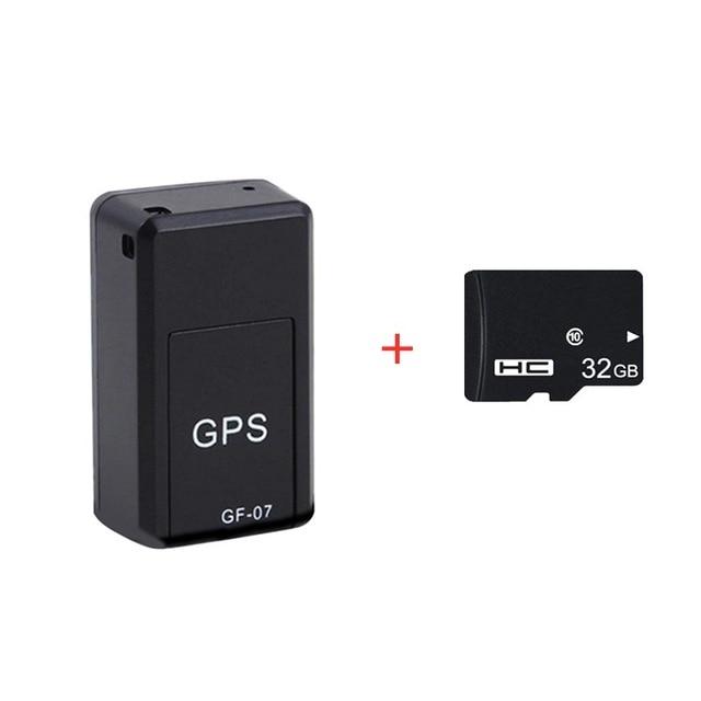 GF07 Mini GPS Tracker Car GPS Locator Anti-theft Tracker Car GPS Tracker 2G 12VAnti-Lost Recording Tracking Device Voice Control