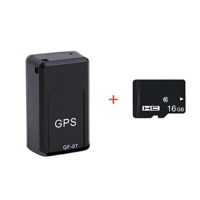 GF07 Mini GPS Tracker Car GPS Locator Anti-theft Tracker Car GPS Tracker 2G 12VAnti-Lost Recording Tracking Device Voice Control