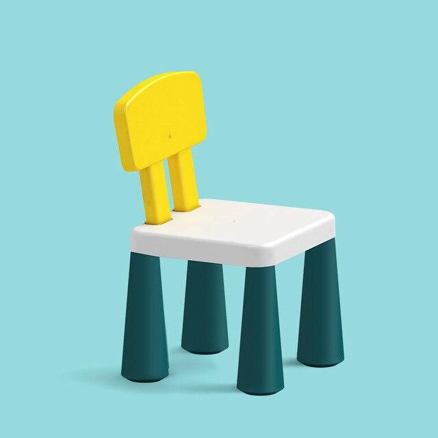 NEW Multi Functions Block Table Desk Base Plate Big Bricks Building Blocks Study Table Compatible Duploed Gift Toy For Children