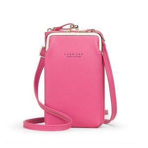 Fashion Small Crossbody Bags Women Mini PU Leather Shoulder Messenger Bag For Girls Clutch Ladies Card Phone Purse Zipper Flap