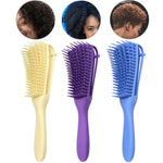 New Scalp Massage Comb Hair Brush Women Detangle Hairbrush Anti-tie Knot Comb CombRelease Head Physician Steel Ball Comb