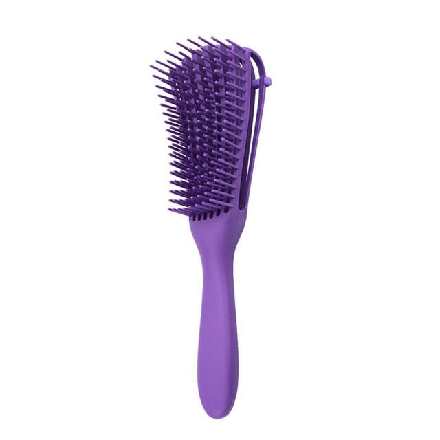 New Scalp Massage Comb Hair Brush Women Detangle Hairbrush Anti-tie Knot Comb CombRelease Head Physician Steel Ball Comb