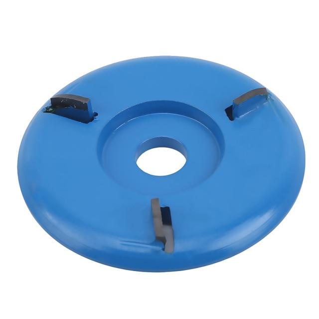 90mm Diameter 16mm Bore Three Four Six Teeth Woodworking Turbo Tea Tray Digging Wood Carving Disc Tool Milling Cutter