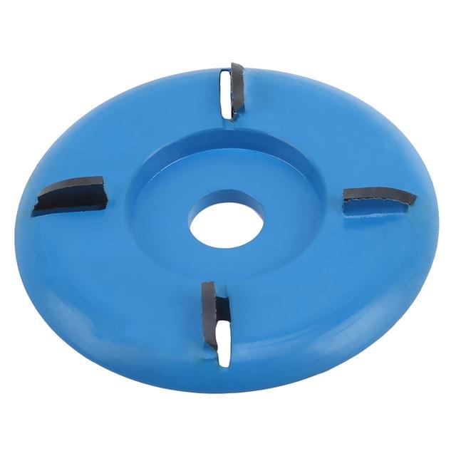 90mm Diameter 16mm Bore Three Four Six Teeth Woodworking Turbo Tea Tray Digging Wood Carving Disc Tool Milling Cutter