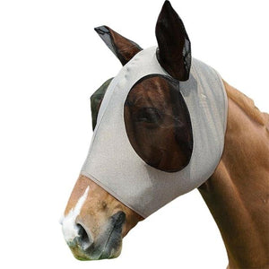 Anti-Mosquito Mesh Equine Mask Horse Head Cover Comfortable Anti Fly Mesh Mask For Horse Protects