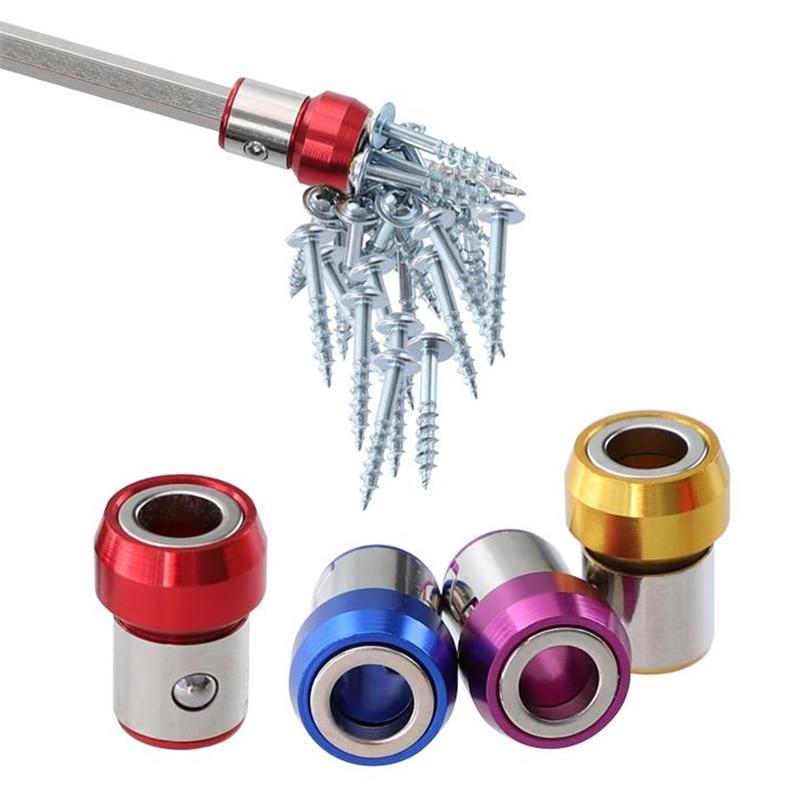 6.35mm Screwdriver Bit Magnetic Ring Metal Anti-Corrosion Strong Magnetizer Screws