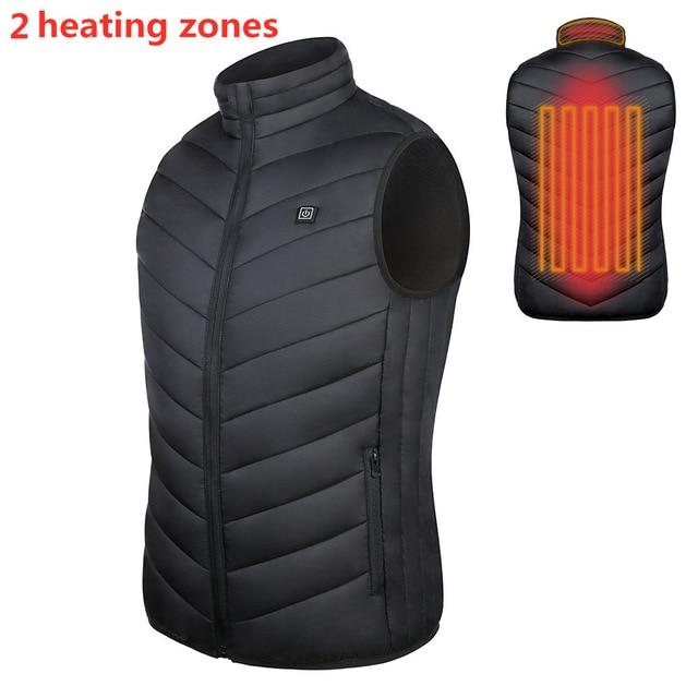 USB Heated Vest Outdoor Warm Washable жилетка женская Men Heating Vest Winter Cloth Camping Hiking Warm Hunting Sport Jacket