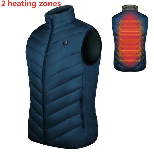 USB Heated Vest Outdoor Warm Washable жилетка женская Men Heating Vest Winter Cloth Camping Hiking Warm Hunting Sport Jacket