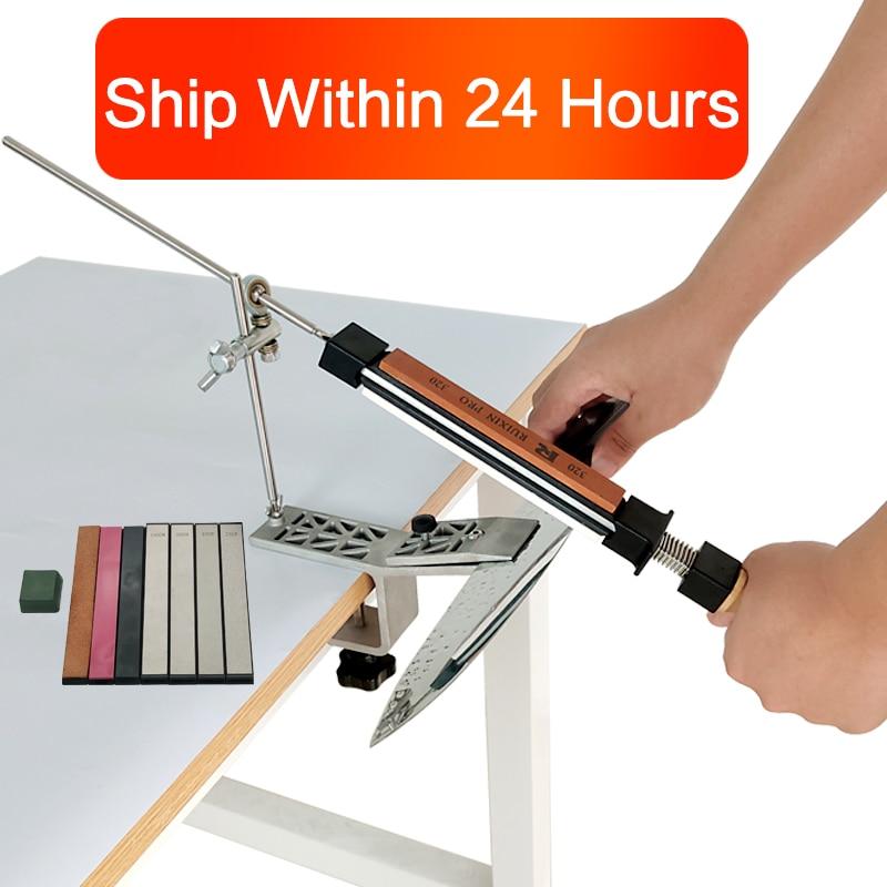 Professional sharpener fixed angle knife sharpener system sharpening stone sharpener Clip table Leather sharpening and polishing