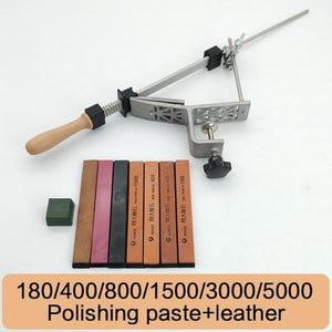 Professional sharpener fixed angle knife sharpener system sharpening stone sharpener Clip table Leather sharpening and polishing