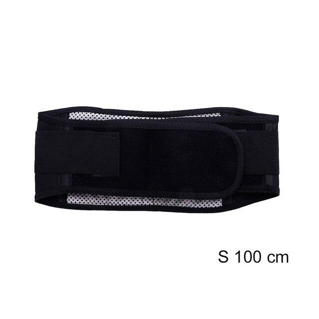 Adjustable Tourmaline Self-heating Magnetic Therapy Waist Belt Lumbar Support Back Waist Support Brace Double Banded aja lumbar