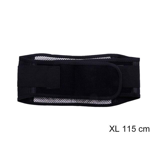 Adjustable Tourmaline Self-heating Magnetic Therapy Waist Belt Lumbar Support Back Waist Support Brace Double Banded aja lumbar