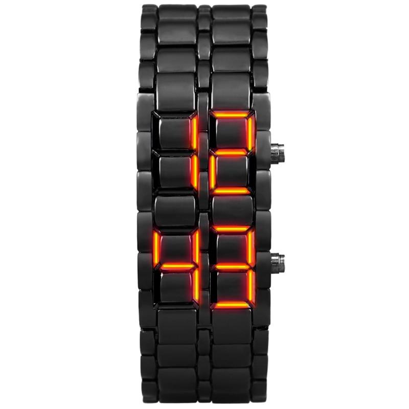 Aidis youth sports watches waterproof electronic second generation binary LED digital men's watch alloy wrist strap watch