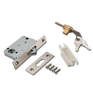 Sliding Door Lock Pocket With Key