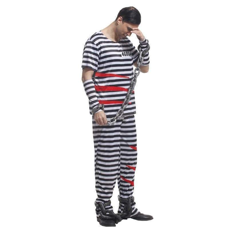 Prisoner Set Couples Halloween Costumes