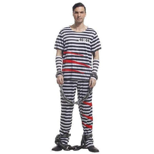 Prisoner Set Couples Halloween Costumes