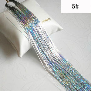 Hair Tinsel Glitter Extensions