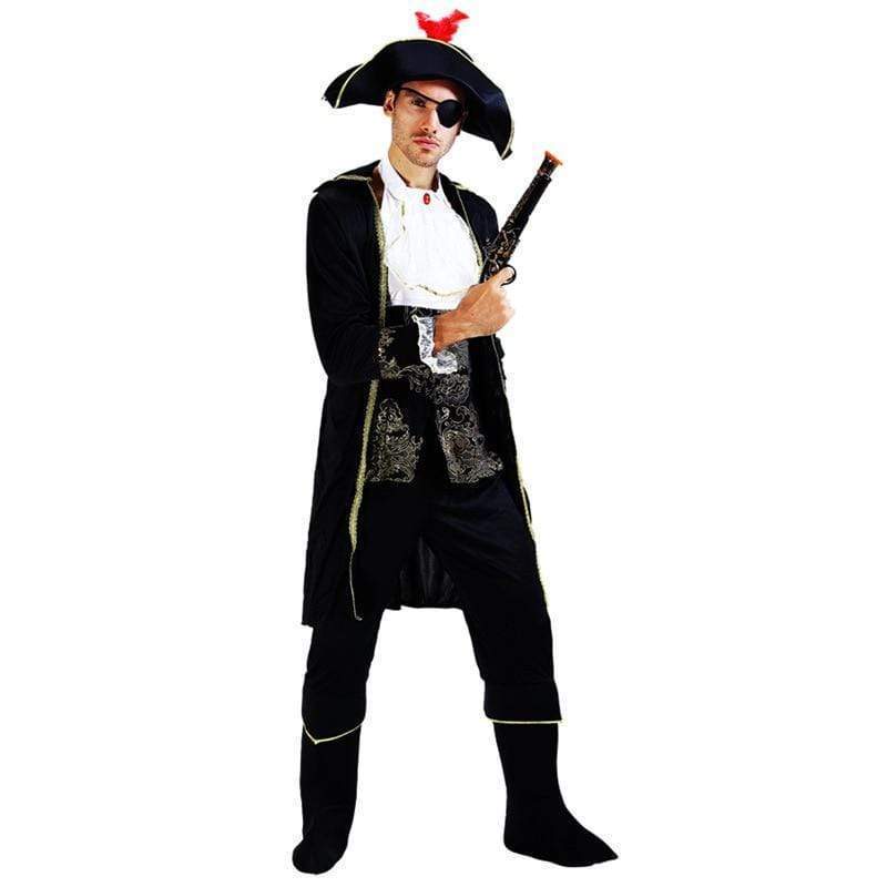 Pirate Captain Set Couples Halloween Costumes