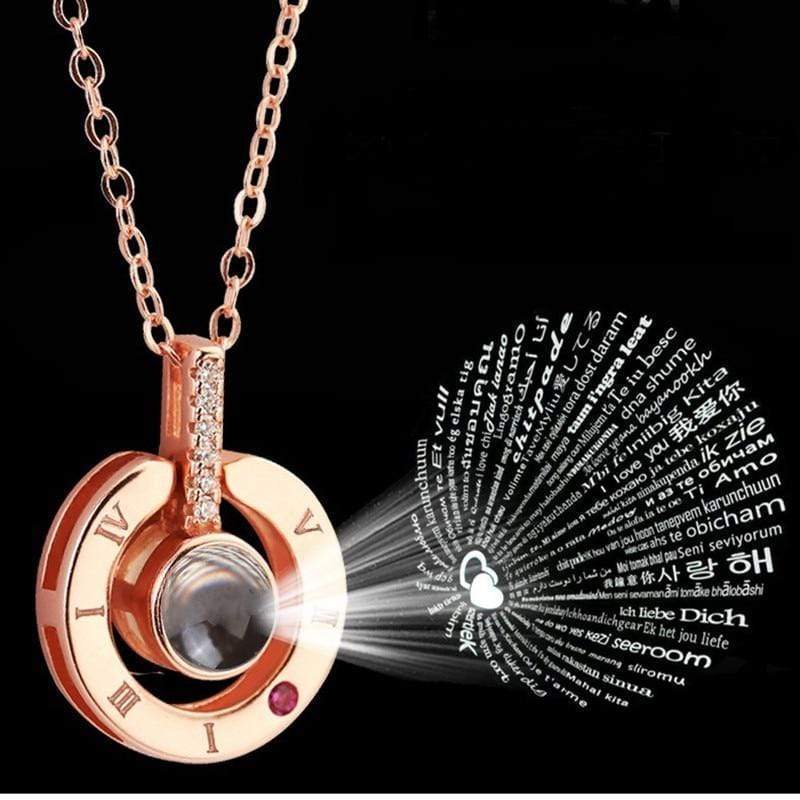 Necklace That Says I Love You In 100 Languages
