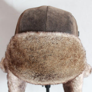 Trapper Hat Mens Fur Cap