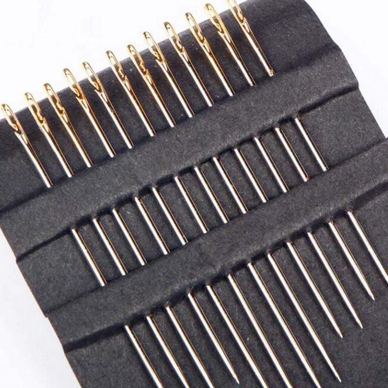 Self-threading Needles