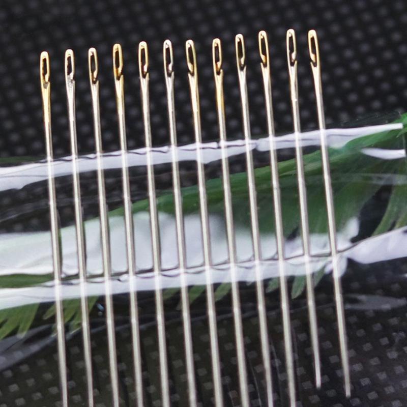 Self-threading Needles