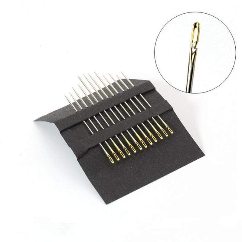 Self-threading Needles