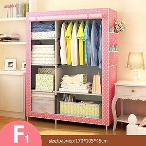 Portable Closet Wardrobe Clothes Rack