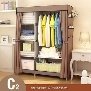 Portable Closet Wardrobe Clothes Rack