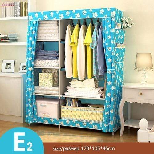 Portable Closet Wardrobe Clothes Rack