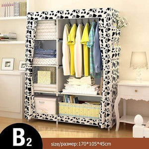 Portable Closet Wardrobe Clothes Rack