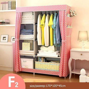 Portable Closet Wardrobe Clothes Rack