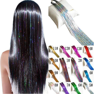 Hair Tinsel Glitter Extensions