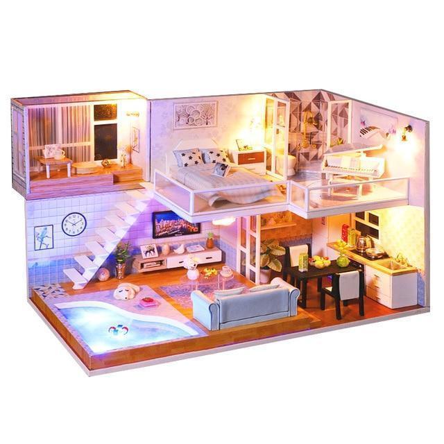 Dollhouse Miniatures Build Kit