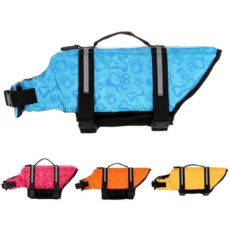 Dog Life Jacket Vest Swim Flotation