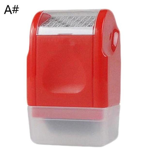 Identity Theft Protection Privacy Security Stamp Hide ID Protect Roller Guard