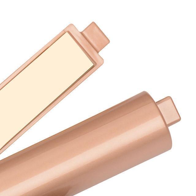 Flat Iron Curls 2 in 1 Pro Hair Styler Straightener