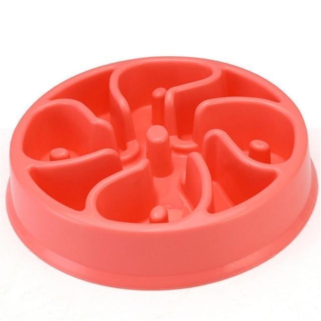 Slow Feeder Dog Bowl Eating Maze Puzzle