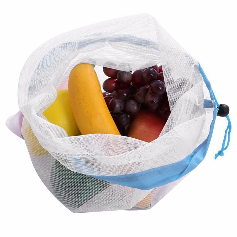 Reusable Produce Bags Mesh Zero Waste