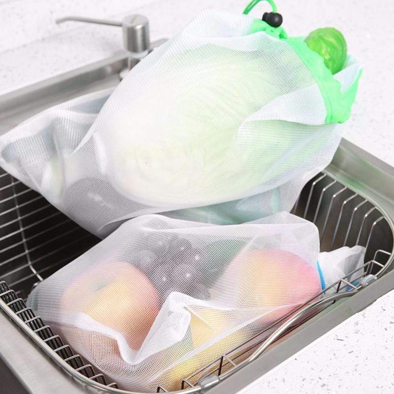 Reusable Produce Bags Mesh Zero Waste