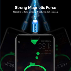 LED Magnetic 3 in 1 USB Charging Cable