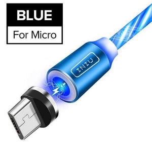 LED Magnetic 3 in 1 USB Charging Cable