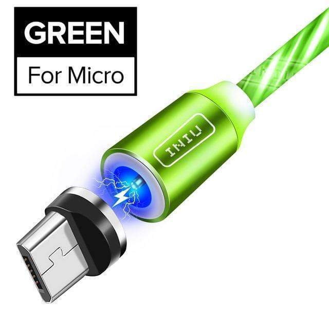 LED Magnetic 3 in 1 USB Charging Cable