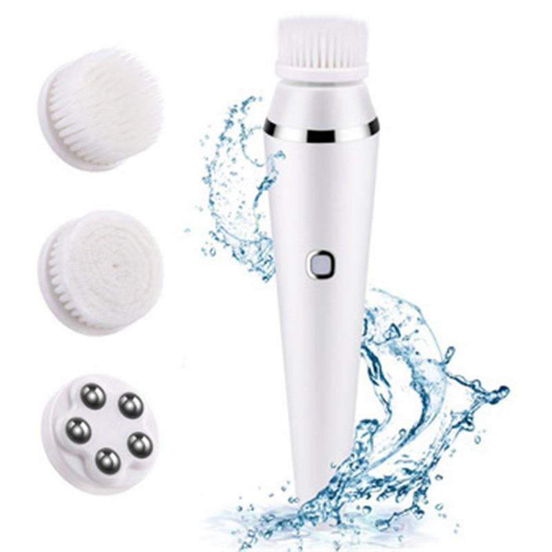 portable microdermabrasion facial wash brush Cleansing toning exfoliating face brush multifunction facial machine