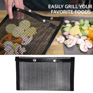 Reusable Non Stick BBQ Mesh Grill Bags