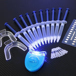 10PCS Top Quality 44%CP Teeth Whitening Kit Bleaching System Bright White Smiles Teeth Whitening Gel Kit With LED Light