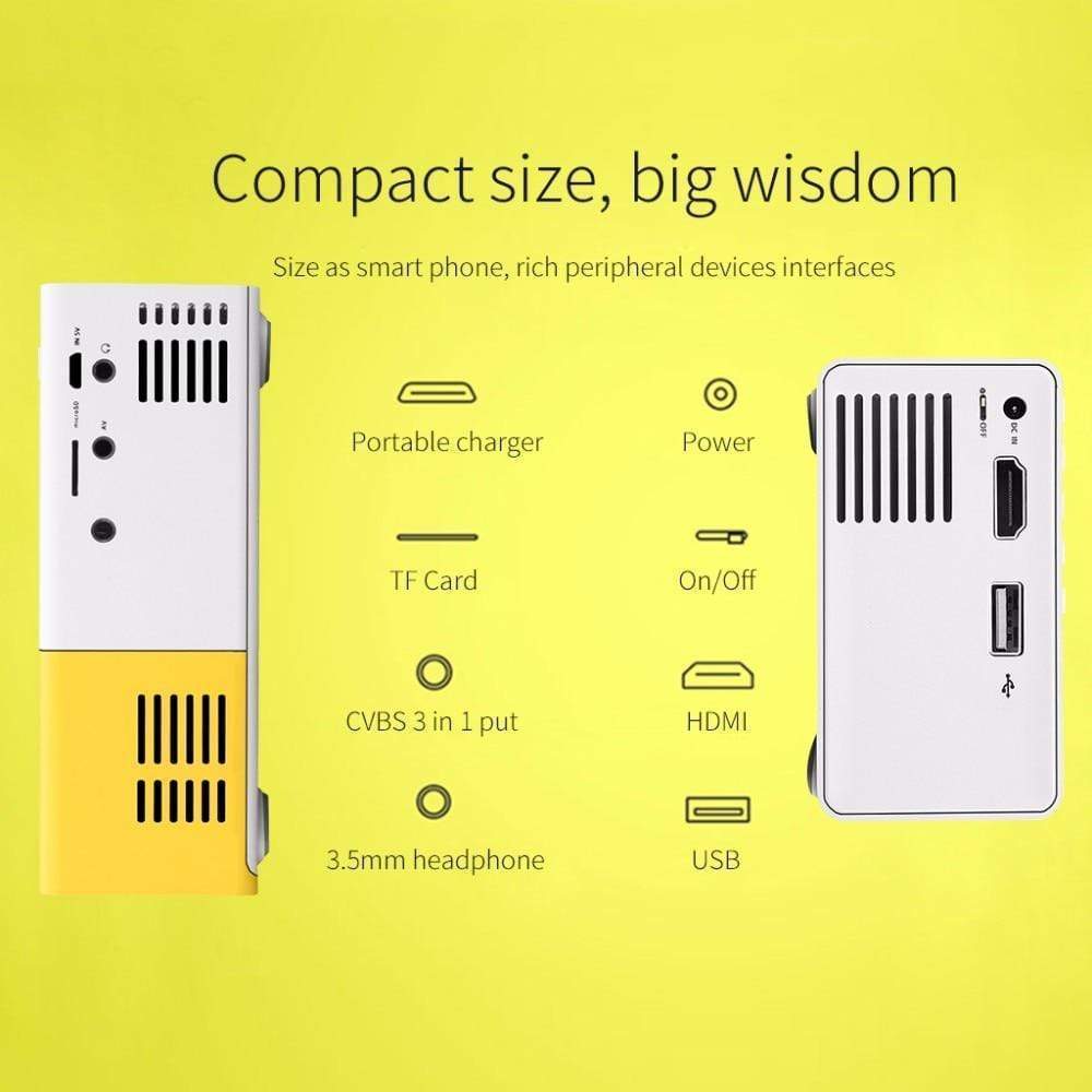 Mini Projector Pocket LED Portable