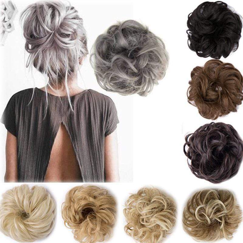 Messy Bun Easy Long Short Hair