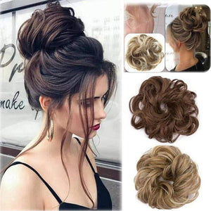 Messy Bun Easy Long Short Hair