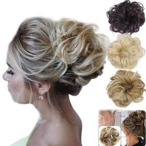 Messy Bun Easy Long Short Hair